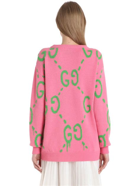 gucci adidas pink sweater